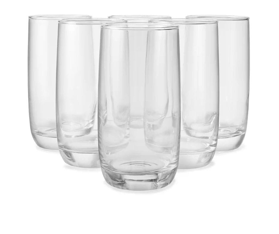 6 Everyday Hiball Glasses