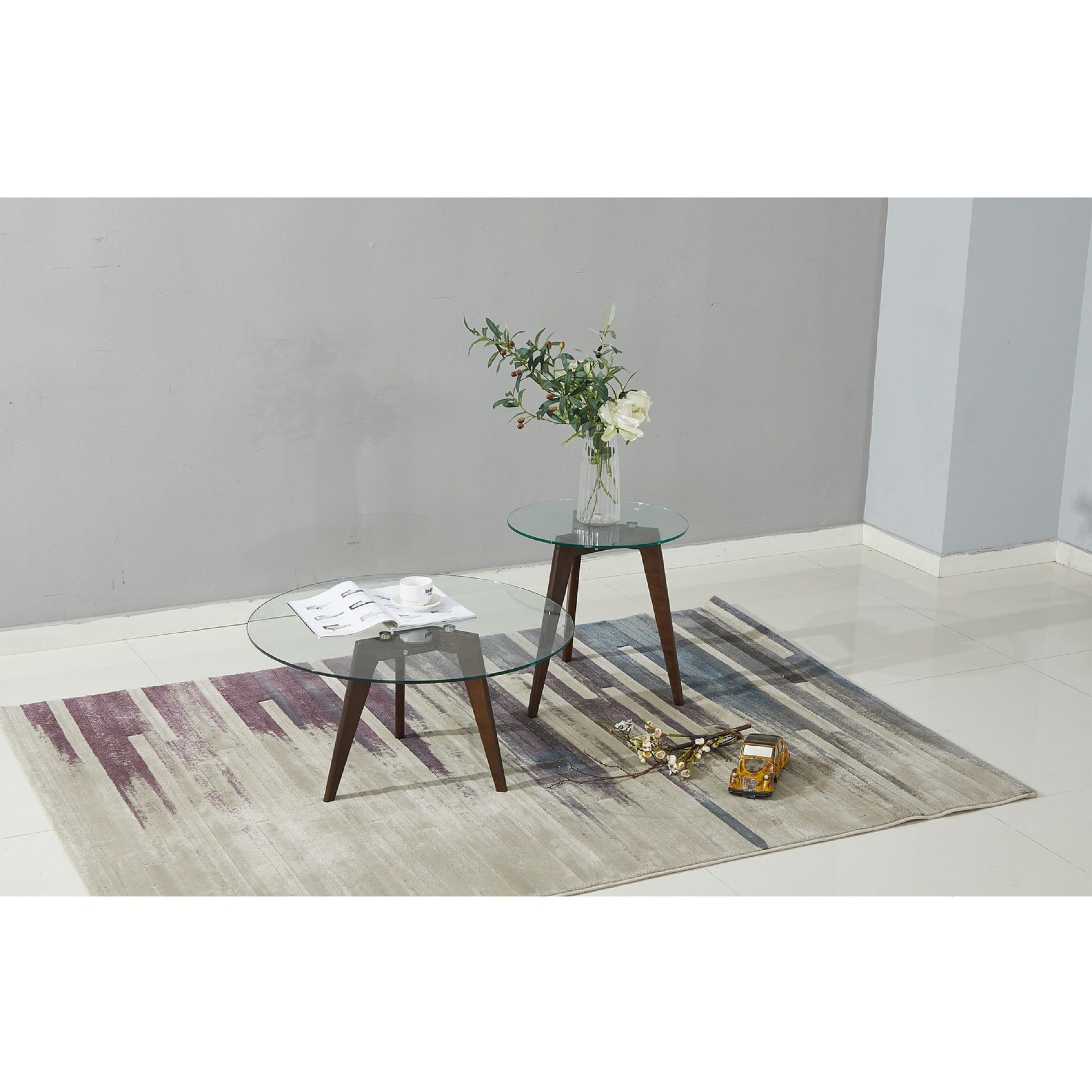 Sophia End Table 500 - Classic Dark Timber Finish