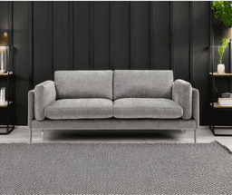 Emma 3 Seater Sofa - Grey