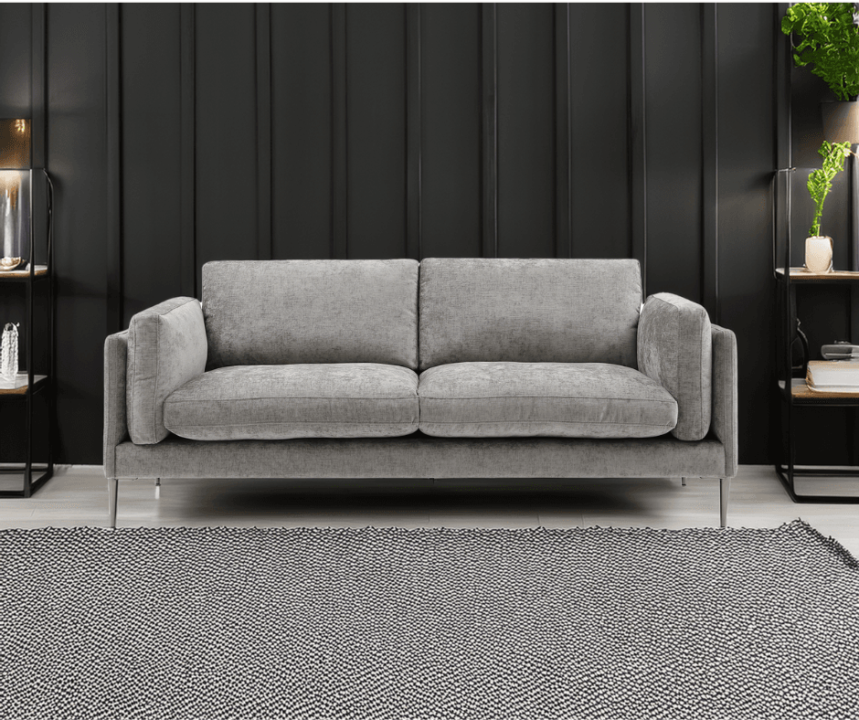 Emma 3 Seater Sofa - Grey