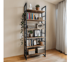 William Bookshelves 6-Tier