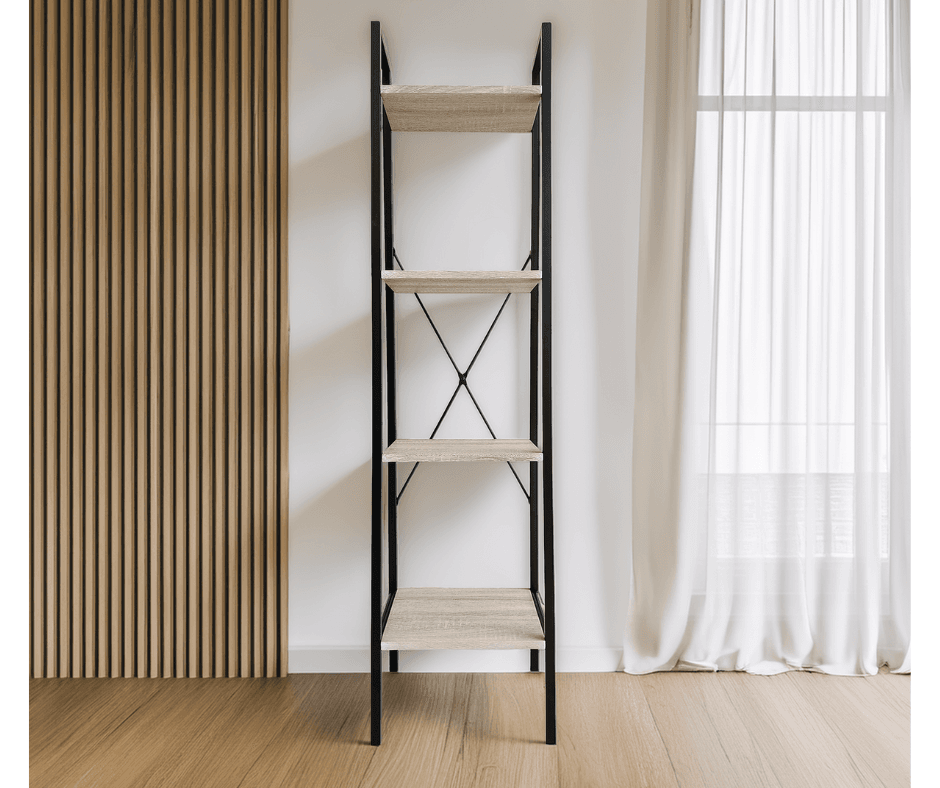 William Bookshelves 4-Tier