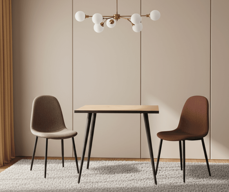Daniel 800 Square Dining Table - Natural Oak Finish