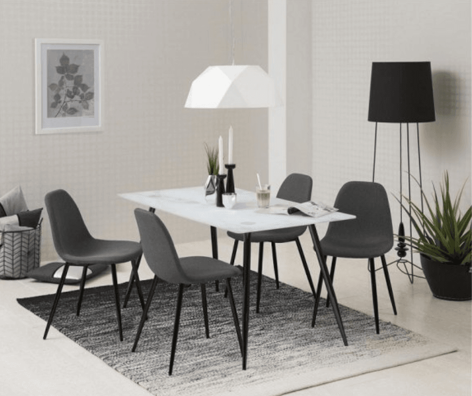 Daniel Dining Chair Set of 2 - Coffee
