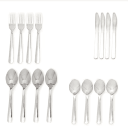 16 Piece Stainless Steel Cutlery Set