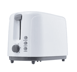 2 Slice Toaster - White