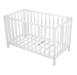 White Wooden Cot