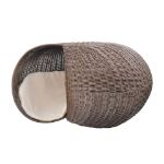 Picture of Kelly Snail Pet House Handmade" and "Natural rattan