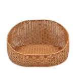 Picture of Kelly Round Pet House Handmade and Natural Wood Grain
