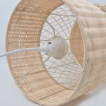 Picture of Kelly Pendant Lamp - Handmade" and "Natural rattan 
