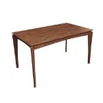 Picture of Junny 4 Seater 1.35m Walnut Dining Table