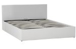 Picture of Monica Gas Lift PU Leather Queen Bed - White