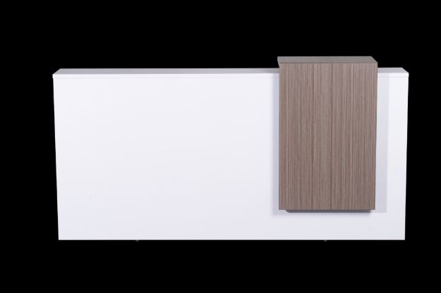 Picture of Urban Reception Counter - Natural White / Driftwood