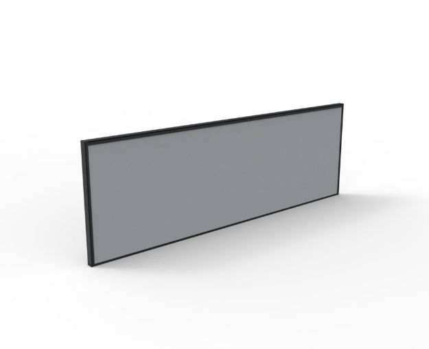 Picture of Shush30+ Desk Mounted Screen - 1500 mm Black Frame & Grey Screen