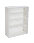 Picture of Open Bookcase Adjustable Shelves Natural White - 31.5 D x 90 W x 120 H cm 
