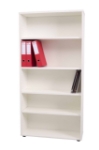 Picture of Open Bookcase - Adjustable Shelves Natural White - 31.5 D x 90 W x 180 H cm.