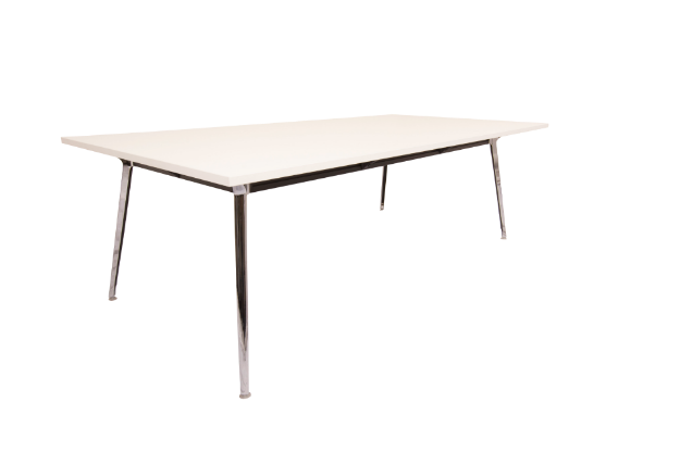 Picture of Rapid Air Boardroom Table  2400mm x 1200mm Natural White 