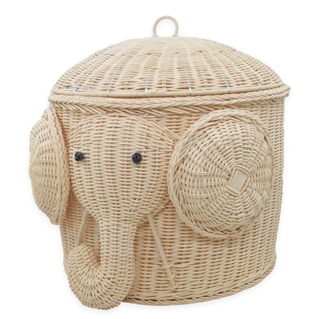 Picture of Kelly Storage Basket Handmade" and "Natural rattan 