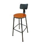 Picture of Osca Set of 4 Brown Timber Seater Bar stool