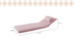 Picture of Angie Pink Single Sofa Bed