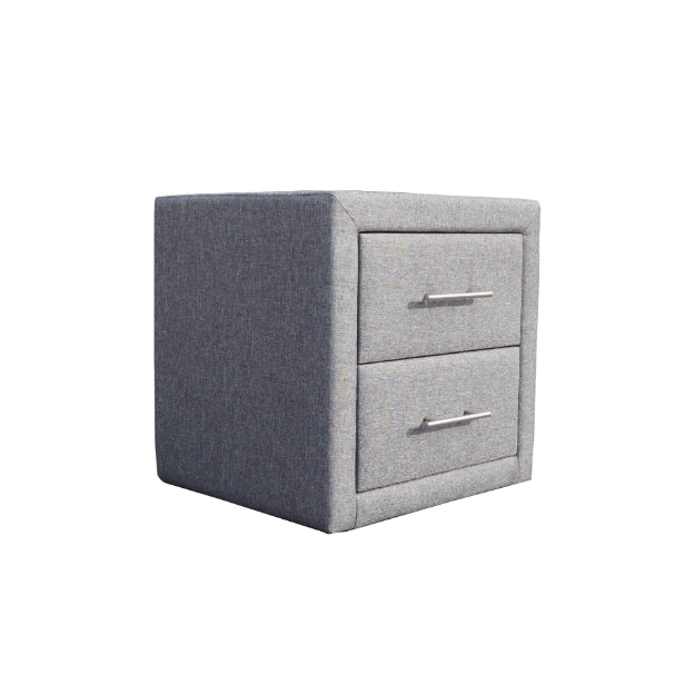 Picture of Henry Dark Grey Bedside table