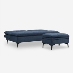 Picture of Susan Blue Sofa Bed with Pedal