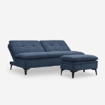 Picture of Susan Blue Sofa Bed with Pedal