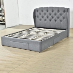Picture of HENRY DOUBLE BED WITH DRAWERS
