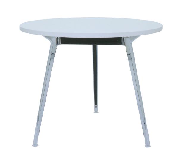 Picture of Rapid Air Round Meeting Table 900mm Dia. X 730mm Natural White Top 