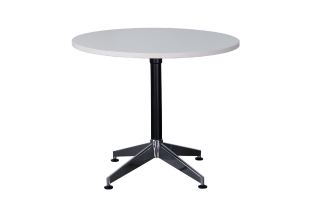 Picture of Typhoon Round Meeting Table 900mm Natural White