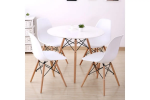 Picture of Oliver White 80 cm Round Dining Table