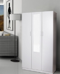Picture of Redfern 3 Doors Combo with Mirror - White