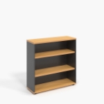 Picture of Open Bookcase Includes 2 x 25mm T Adjustable Shelves Beech - 31.5 D x 90 W x 99 H cm.