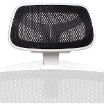 Picture of Luminous Head Rest with Integrated Coat Hanger White Frame (Head Rest only, Chair not included) 