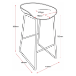 Picture of Aries Bar Stool 