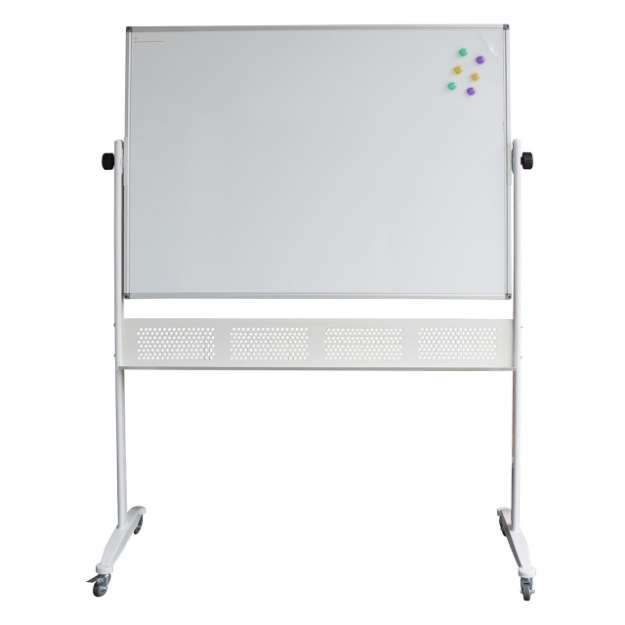 Picture of Standard Mobile Whiteboard - 1.5 D x 120 W x 90 H cm.  