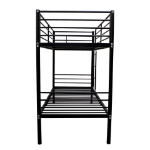 Picture of City Single/Single Bunk Bed (Black) 