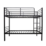 Picture of City Single/Single Bunk Bed (Black) 