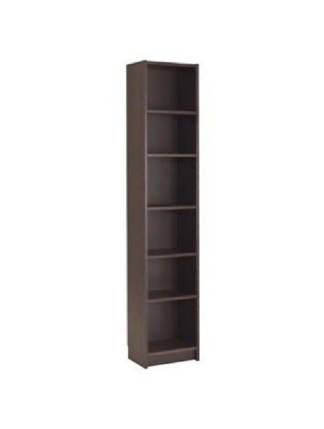 Picture of 6-tier Slim Bookcase - Black