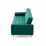 Picture of Sofia Sofa Bed 3 Seater - Velvet Green