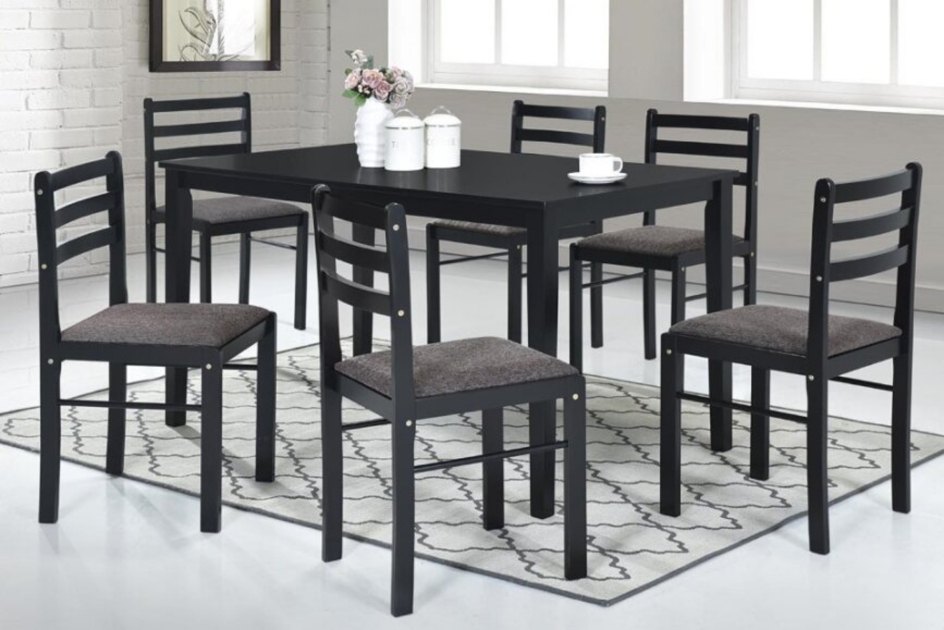 If you need a dining set that’s both versatile and classically stylish, look no further than the Concord Dining set.