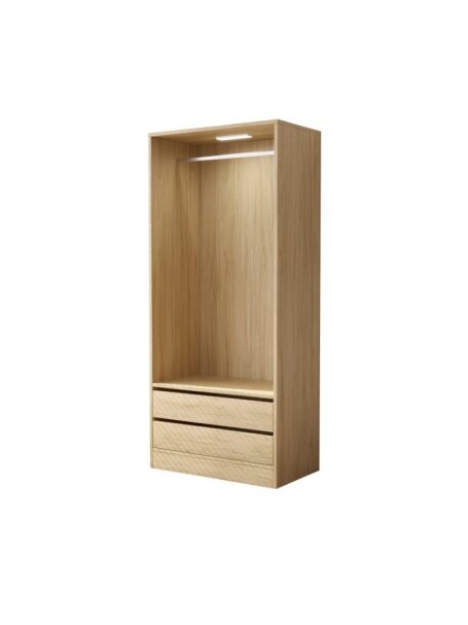 Picture of Botany Hanging wardrobe with drawers 800