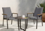 Picture of Bronte 2 Seater Outdoor Chair & Side Table Set