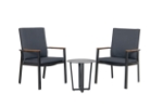 Picture of Bronte 2 Seater Outdoor Chair & Side Table Set