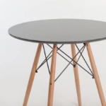 Picture of Oliver 80 cm Round Dining Table Grey